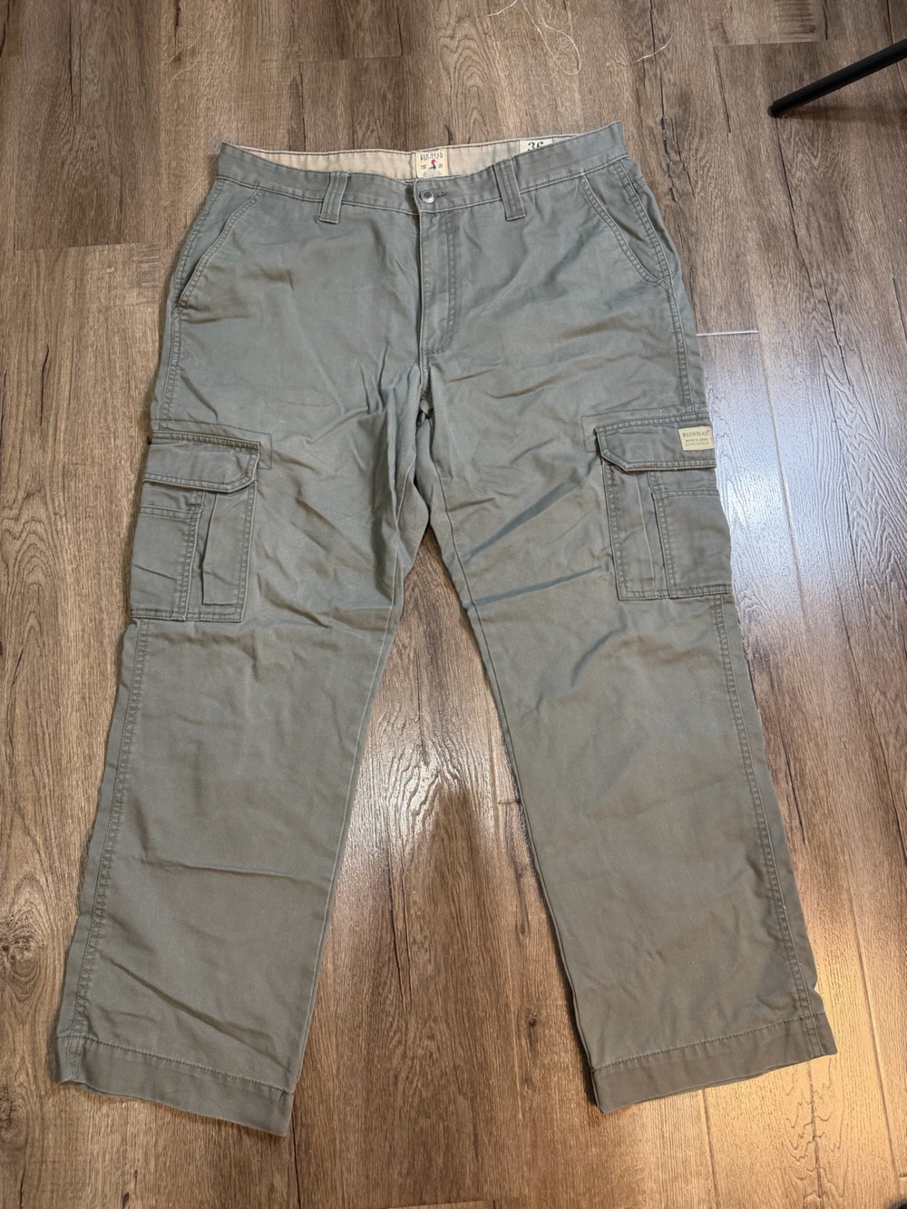 RedHead Men's Olive Cargo Utility Pants